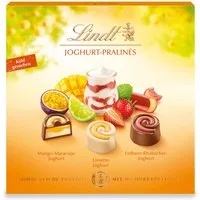 LINDT Schokolade Joghurt Pralines 150g Sommer Pralinen Schokolade Geschenk Box
