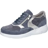 Waldläufer K-FUNKY Sneaker Schnürschuh, Komfortschuh mit seitlichem Reißverschluss, K-Weite