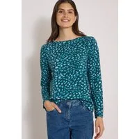 CECIL Langarmshirt aus reiner Baumwolle