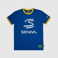 Aryton Senna T-Shirt Ayrton Senna Legacy T-Shirt - blau