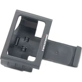 Ersatzteil | Swissphone | Trageholster mit Gürtelclip und Displayschutz | schwarz | für BOSS 9xx Serie, RES.Q und TRIO | Clipholster für Funkmelder