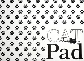 Cat Pad - PAWS WEIß