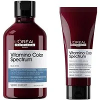 L'ORÉAL PROFESSIONNEL PARIS Haarpflege-Set L'Oréal Vitamino Color Spectrum Shampoo Conditioner Set 500 ml, 3-tlg., reichhaltig