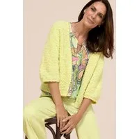bianca Strickjacke HERDIS aus Fancy-Bändchengarn