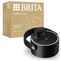 BRITA Flaschenverschluss BRITA LARQ iQ Cap für BRITA LARQ Essential Trinkflaschen, (BRITA LARQ iQ Cap schwarz für BRITA LARQ Essential Trinkflaschen), Digitaler Deckel Hydration Tracking in der BRITA-App, UV-C Technologie