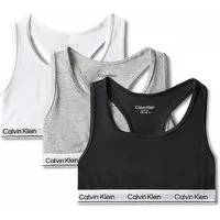 Calvin Klein Underwear Bralette 3PK BRALETTE (Packung, 3-tlg., 3er-Pack) mit Logobund