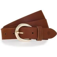 Tamaris Synthetikgürtel Leather Belt aus echtem Leder
