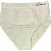 Dekker Taillenslip Damenslip "Tina" Seamless ohne Nähte super elastisch (Packung, 3er Pack) mit Logoschriftzug am Wäschebund