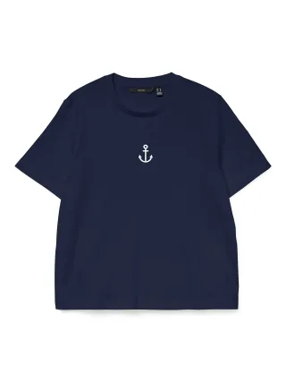 VERO MODA - VMSARA METTE SS TOP BOX JRS NOOS Navy Blazer - Gr. - XS
