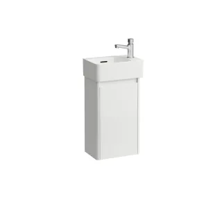 LAUFEN Waschtischunterschrank BASE 2.0 205x315x515 1 Tür m. Griffmulde f.WT H815280 weiß glzd, H4113 H4113421082611