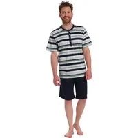 Pastunette Shorty Herren Pyjama kurz (2 tlg) Modisches Design