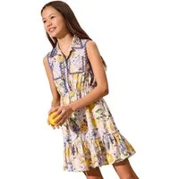 LIPSY Hemdblusenkleid Lipsy Hemdblusenkleid fmit Zitronen-Print (1-tlg)