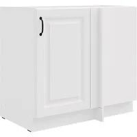 Küchen-Preisbombe Eckunterschrank 105 cm Küche Stilo Weiß Küchenzeile Küchenblock Einbauküche Landhaus
