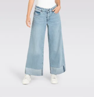 MAC - MAC JEANS - NEVADA, Rigid Cool blau - Gr. - 34