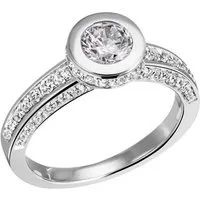 Firetti Fingerring Schmuck Geschenk Silber 925 Silberring Fancy, mit Zirkonia (synth)