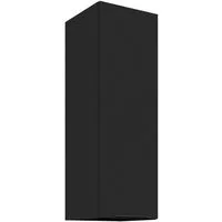 Küchen-Preisbombe Hängeschrank 30 cm Küche SIENA Schwarz Küchenzeile Küchenblock Einbauküche 90 hoch