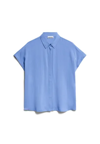 Armedangels - LARISAANA BLOUSE blue bloom - Gr. - L