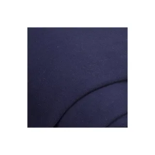 Sweatstoff "Basic" mit gerauter Innenseite, marine
