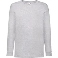 Fruit of the Loom Longsleeve Kids Valueweight Long Sleeve T-Shirt