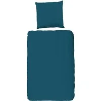 PURE luxury collection Bettwäsche Pure uni, Microfaser, 2 teilig, Mikrofaser, Pflegeleicht, Weich, unifarben, Reißverschluss
