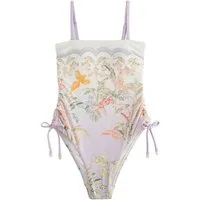 B by Ted Baker Badeanzug B by Ted Baker bauchformender Bandeau-Badeanzug (1-St)