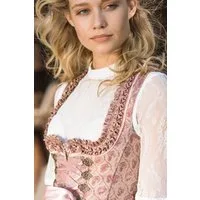 MarJo Dirndl Midi Dirndl 2tlg. - FLICKA - altrosa
