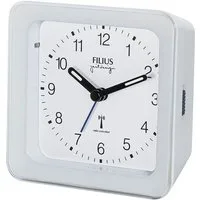 FILIUS zeitdesign Funkwecker Wecker, Schlafzimmer, Leuchtzeiger, Beleuchtung, Weckwiederholung