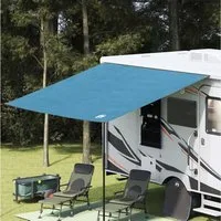vidaXL Tarp-Zelt, Wasserfeste Plane mit Dach Blau