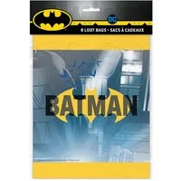Unique Industries Inc. Hängedekoration Geschenktüte PVC Batman Sign 8Stk.