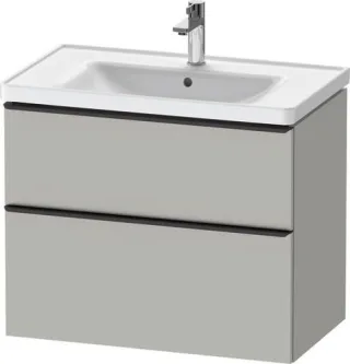 Duravit D-Neo Waschtischunterbau wandhängend Betongrau Matt 784x452x625 mm - DE43550BD070000 DE43550BD070000