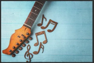 Fussmatte Musik 6304 | Größe: 60 cm x 45 cm