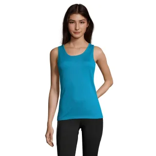 SOLS - "Sporty" Ärmelloses Oberteil für Damen (Aquablau)