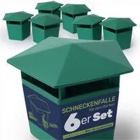 Gravidus Lebendfalle Schneckenfalle Set Schneckenschutz Garten