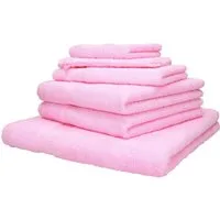 Betz Handtuch Set 6-TLG. Palermo 1 Liegetuch 2 Handtücher 1 Gästetuch, 100% Baumwolle, 1 Waschhandschuh 1 Seiftuch