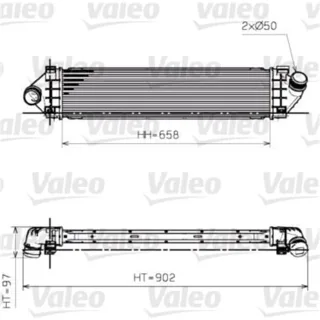 Valeo Ladeluftk?hler Ford Volvo 818246