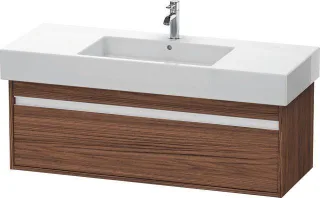 Duravit Ketho Waschtischunterbau wandhängend Nussbaum dunkel Matt 1200x455x410 mm - KT669202121 KT669202121