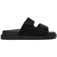 Jenny Jenny Damen-Flip-Flops, Schwarz Badepantolette