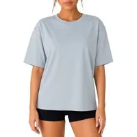 Reichstadt T-Shirt Damen Regular Fit Kurzarmshirt Shoulder Drop 25RSW071 Vielseitig kombinierbar
