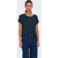 ONLY T-Shirt ONLMOSTER – Kurzarmshirt mit Aufschlag und klassischem Look Viskosemischung, regular fit