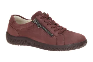 Waldl?ufer 609001 K-ROYA Damen Halbschuhe - Rot-bitter-chocolate, bequeme Sch...