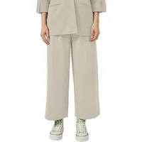 QS Culotte Sommerhose mit Knopf-Design am Gummibund