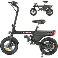 RAOO MIN E-Bike 250W Elektrofahrrad, max. 45km, 3 Fahrmodi, Scheibenbremsen, LCD