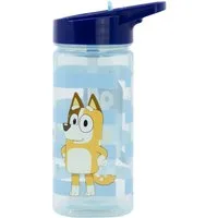 Bluey Trinkflasche Kinder Wasserflasche 510 ml eckige Trinkflasche für Schule Freizeit