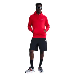 Nike - "Club" Hoodie zum Überziehen für Herren, Fleece (Uni Rot)