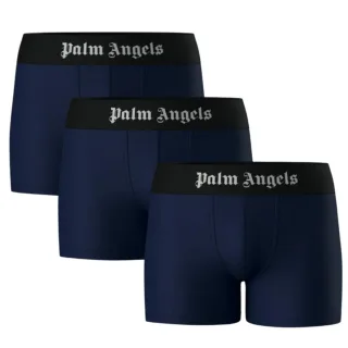 Kastenboxershorts in Marineblau