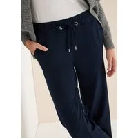 CECIL Stoffhose Style NEELE Elastischer Bund mit Tunnelzug