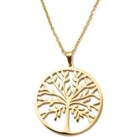 Firetti Kette mit Anhänger Schmuck Geschenk Lebensbaum, Made in Germany