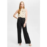 SWING Hosenanzug - Hose aus Satin mit geradem Bein