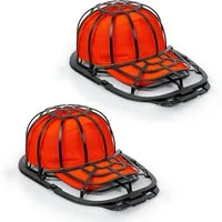 TUWENA Ballonmütze 2PCS Kappen-Waschschutz-Halter, Hut-Unterlegscheibe für Waschmaschine