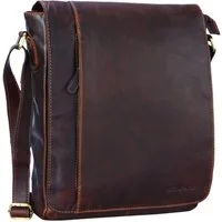 STILORD Schultertasche "Paul" Umhängetasche Herren Leder Hochformat